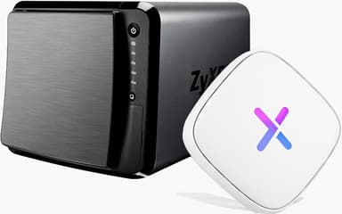 Zyxel NAS542 4-bay + Zyxel Multy U wi-fi mesh node