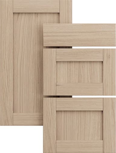Epoq Shaker bundskuffepanel 50x35 cm (natural oak)