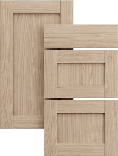 Epoq Shaker topskuffepanel 50x35 cm (natural oak)