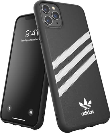 Adidas PU iPhone 11 Pro Max cover (sort/hvid)