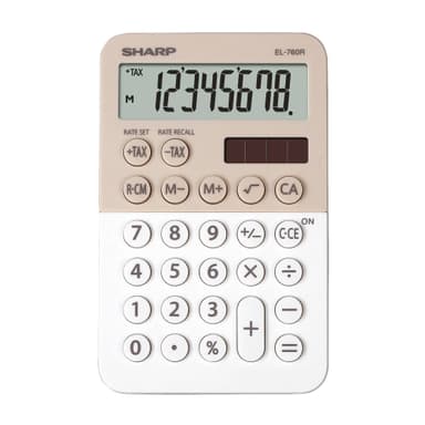 SHARP Lommeregner EL760RBLA
