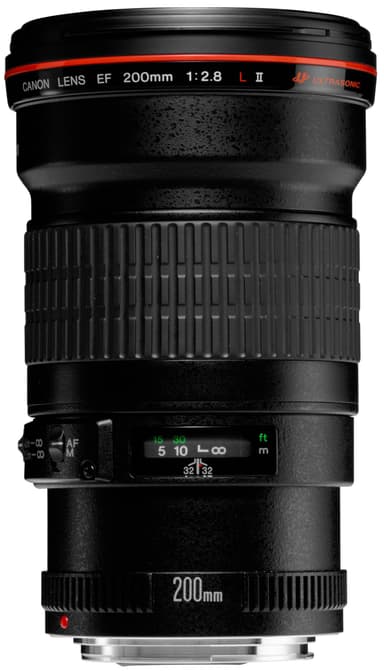 Canon EF 200 mm f./2,8L II USM objektiv