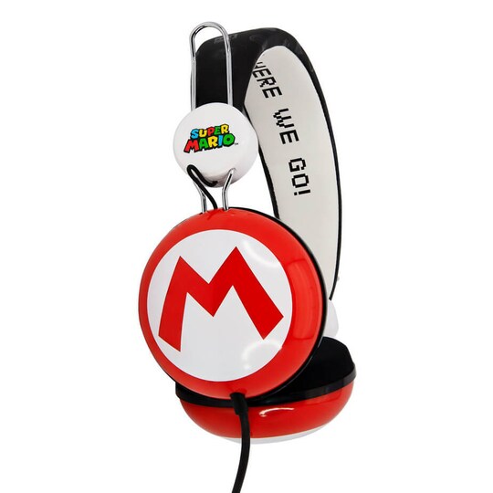SUPER MARIO Hovedtelefon Dome Tween  On-Ear 90dB Mario Icon