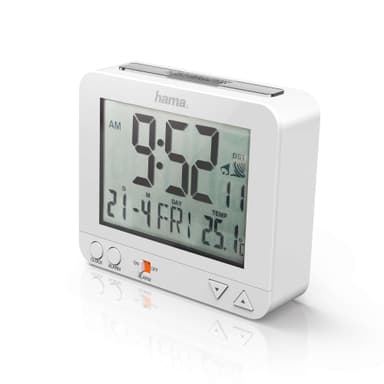 HAMA Vækkeur RC550 Radiostyret Hvid