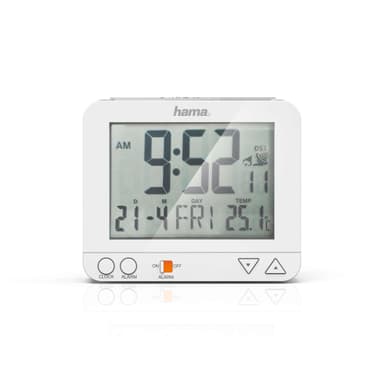 HAMA Vækkeur RC550 Radiostyret Hvid