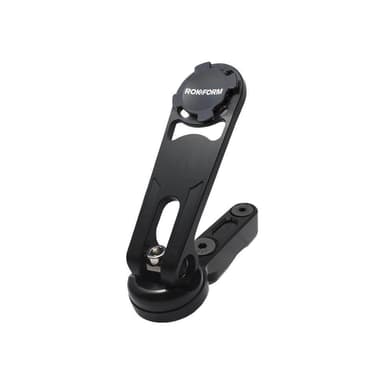 ROKFORM Mobilholder MC Perch Mount Sort 25-50mm Afstand Boltmontering T6 Aircraft Aluminum