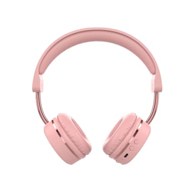 KITSOUND Hovedtelefon Metro X  On-Ear Trådløs Rosa