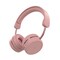 KITSOUND Hovedtelefon Metro X  On-Ear Trådløs Rosa
