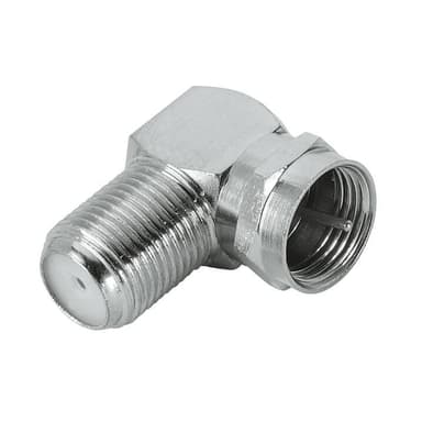 HAMA Antenneadapter F-stik Han-Hun 90 ST