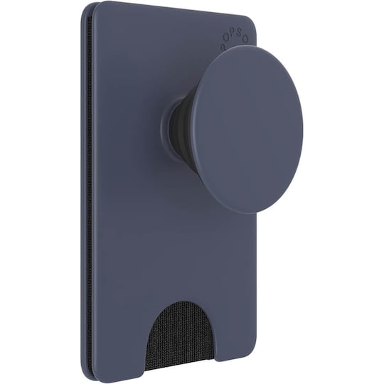 POPSOCKETS Wallet Shadow Blue Aftagelig Mobil Wallet PopWallet+