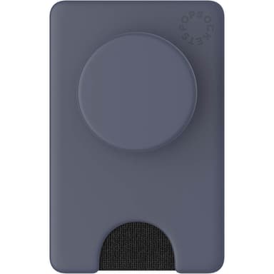POPSOCKETS Wallet Shadow Blue Aftagelig Mobil Wallet PopWallet+