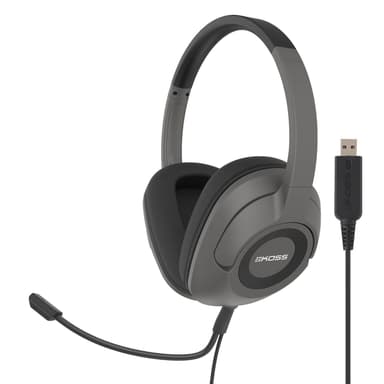 KOSS Multimedia Headset  Over-Ear SB42 USB Mic Remote