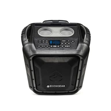 ECOXGEAR Højttaler EcoBoulder+ 100W IP67 Trådløs Mørkegrå