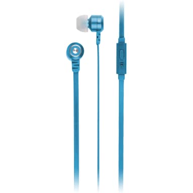 KITSOUND FRESH Hovedtelefon In-Ear Ribbon Blå Mic