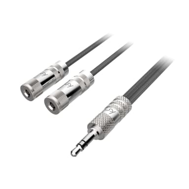 KITSOUND 3,5mm Splitter Premium Metalkontakter