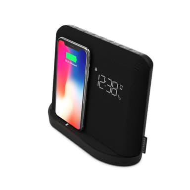KITSOUND Clockradio XDock  Qi Opladning