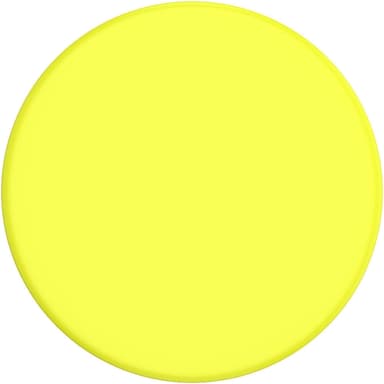 POPSOCKETS Neon Jolt Yellow Aftageligt Greb m. Standerfunktion
