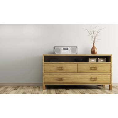 PURE FM/DAB/DAB+ Evoke C-D6 Bluetooth Grå