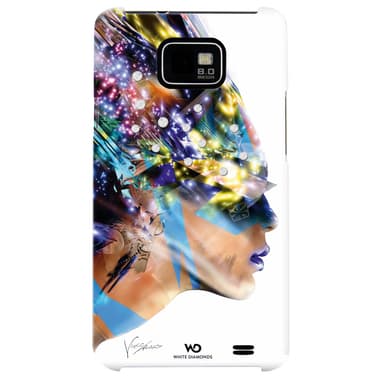 WHITE-DIAMONDS Cover Samsung S2 Nafrotiti Hvid
