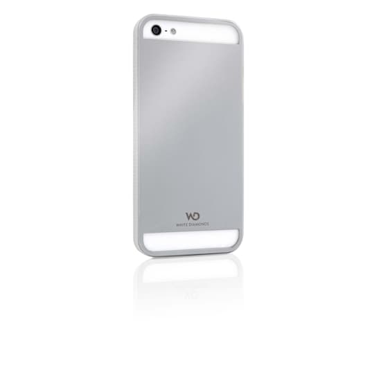 WHITE-DIAMONDS Cover iPhone5/5S/SE Metal Sølv