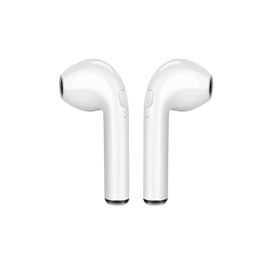 LEDWOOD Hovedtelefon i7S True Wireless In-Ear Hvid Mic