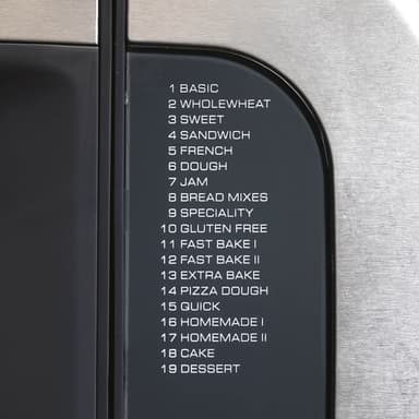 Bagemaskine Sølv