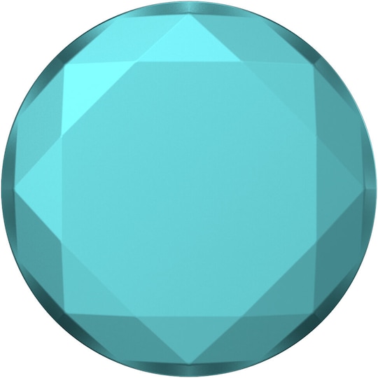 POPSOCKETS Metallic Diamond Aquarius Blue Aftageligt Greb m. Standerfunktion Premium