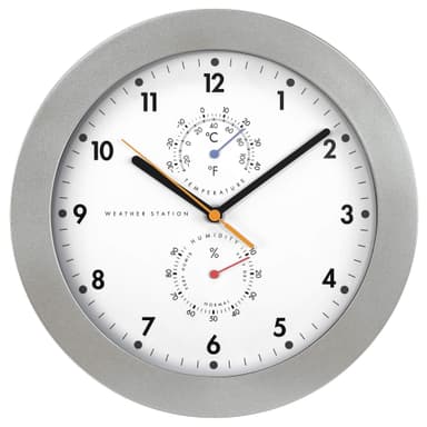 HAMA Vægur PG-300 DCF Med Termometer/Hygrometer