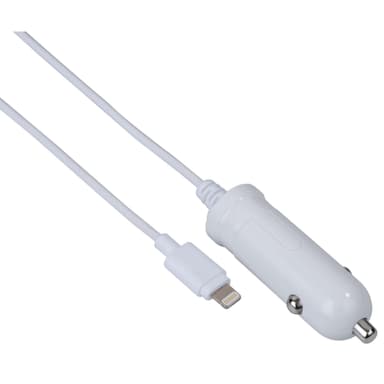 HAMA Lader Lightning 12/24V 1A Hvid MFI