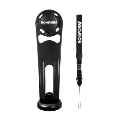 ROKFORM Mobilholder Cykel V4 Pro Mount Sort 1 1/8" Boltmonterig T6 Aircraft Aluminum