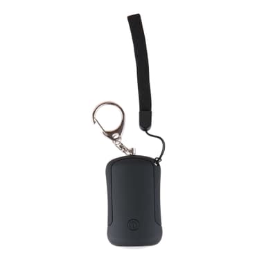 GEAR Person Alarm med Lommelygte 120dB LED-Lommelygte Håndledsrem Sort