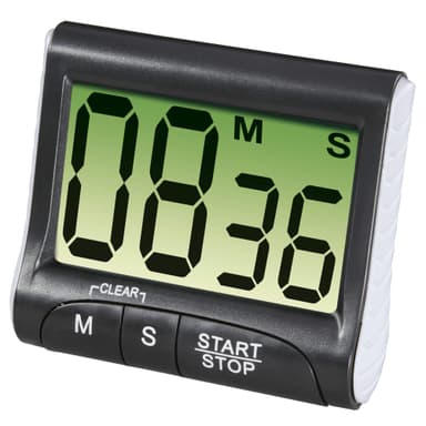 XAVAX Køkkenur/timer Digital Sort
