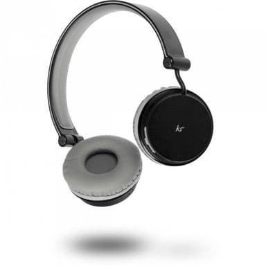 KITSOUND Hovedtelefon On-Ear Metro Trådløs Sort Mic