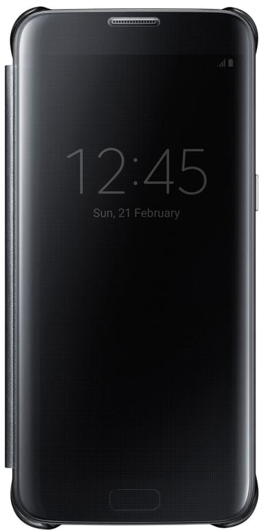 Samsung Galaxy S7 edge Clear View Cover - sort