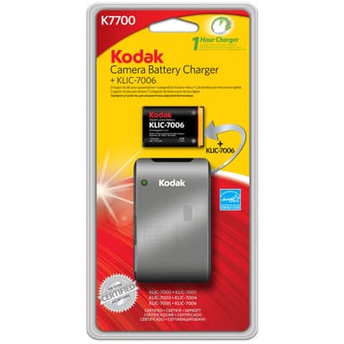 KODAK Lade Kit DSC Med Batteri K7700-C + Batteri KLIC-7006