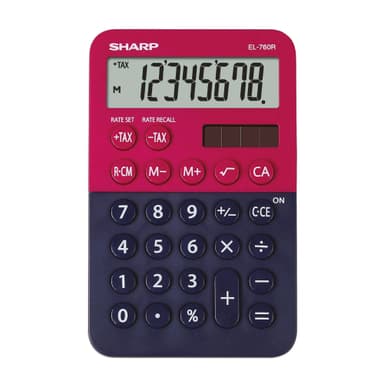 SHARP Lommeregner EL760RBRB