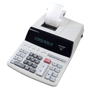 SHARP Bord Regnemaskine EL2607PGGYSE