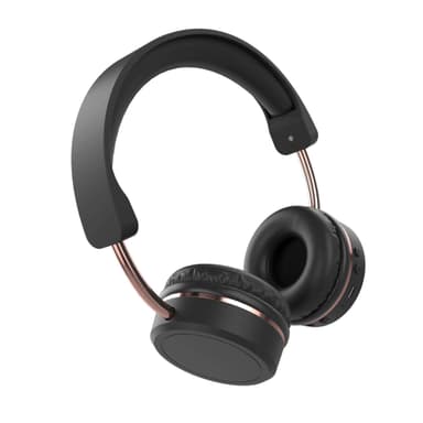 KITSOUND Hovedtelefon Metro X  On-Ear Trådløs Sort