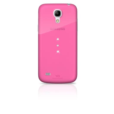 WHITE-DIAMONDS Cover Samsung S4 Mini Trinity Rosa