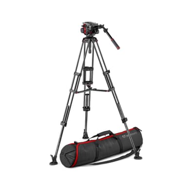 MANFROTTO Stativkit Video  Kulfiber 504 + 545G