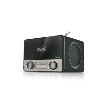 HAMA DAB+/FM Radio DR1600 Bluetooth Sort Sølv