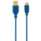 HAMA Kabel USB-C Flexislim 0.75m Blå
