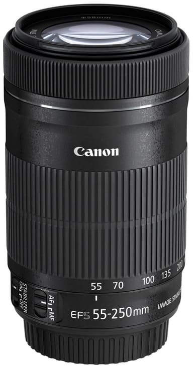 Canon EF-S 55-250mm f/4-5.6 IS STM objektiv