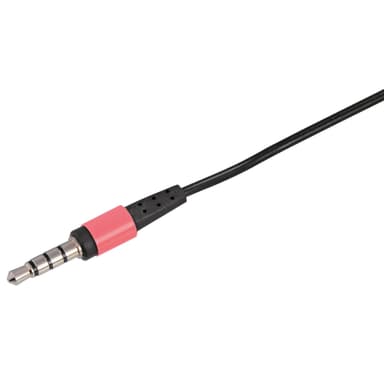 HAMA Hovedtelefon In-Ear Shiny Sølv Rosa Mic