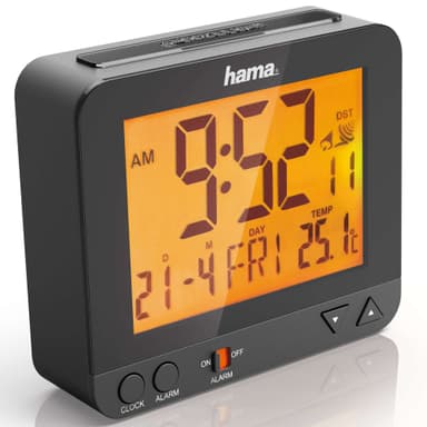 HAMA Vækkeur RC550 Radiostyret Sort