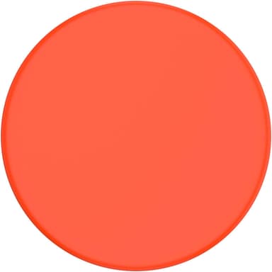 POPSOCKETS Neon Electric Orange Aftageligt Greb m. Standerfunktion