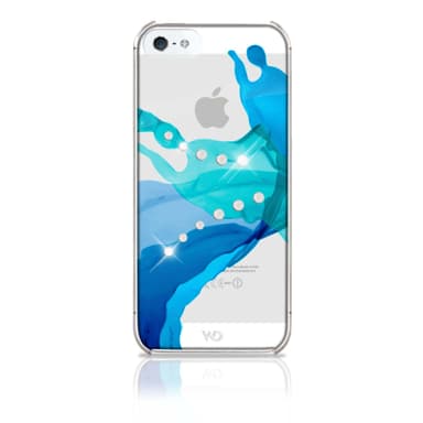 WHITE-DIAMONDS Cover iPhone5/5s/SE Liquids Blå