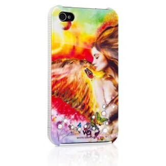 WHITE-DIAMONDS Cover iPhone 4/4s Engel