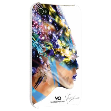 WHITE-DIAMONDS Cover iPhone 4/4s Nafrotiti Hvid