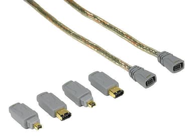 HAMA Firewire Kit 1,8m Grå